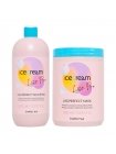 Набор Inebrya Ice Cream Liss Pro Liss Perfect DUO шампунь и маска для жестких и пушистых волос, 2х1000 мл