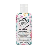 Безсульфатний кондиціонер Inoar G.Hair Relaxa Fios для пошкодженого та сивого волосся (300 мл)