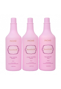 Набор ботокса для волос Inoar BotoHair, 3х1000 мл (заводские)
