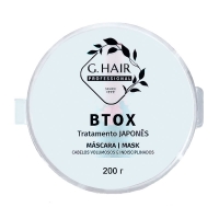 Холодний ботoкс Inoar G.Hair B-tox Japones Tratamento Mask для відновлення волосся, 200 г (розлив)