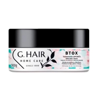 Холодный ботoкс Inoar G.Hair B-tox Japones Tratamento Mask для восстановления волос, 300 мл (заводская) 