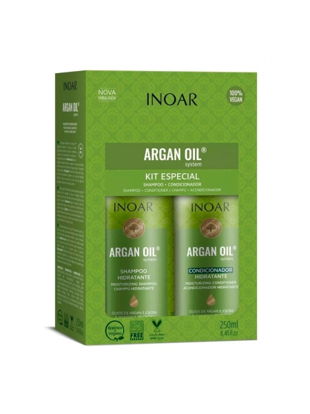 Набор Duo Inoar Argan Oil для увлажнения волос