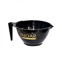 Миска парикмахерская для кератина, окрашивания волос с логотипом Inoar черная