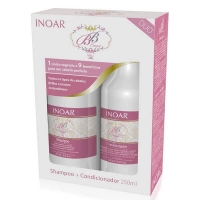 Набір "шампунь + кондиціонер" Duo Inoar BB Cream для домашнього догляду