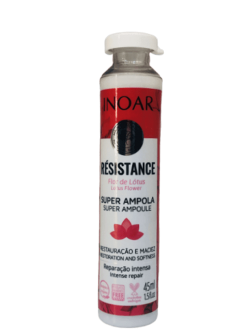 Ампульний ботокс Inoar Resistance Flor de Lotus для капілярного відновлення волосся