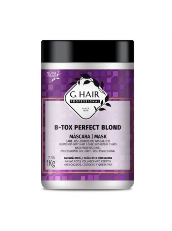 Ботокс для волос Inoar G.HAIR B-tox Perfect Blond, 1000 мл (заводская)
