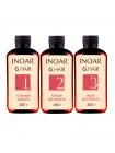 Набір Inoar G.Hair Premium для кератинового випрямлення волосся, 3х200 г (розлив)