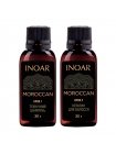 Набір Inoar Moroccan для кератинового випрямлення волосся, 2х30 г (розлив)