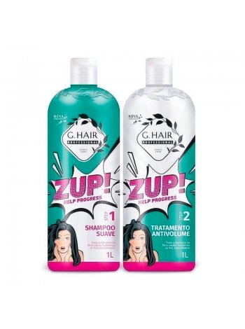Набір кератину для волосся Inoar G.Hair Zup, 2х1000 мл (заводські)