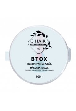 Холодний ботoкс Inoar G.Hair B-tox Japones Tratamento Mask для відновлення волосся, 100 г (розлив)