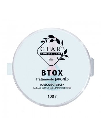 Холодный ботoкс Inoar G.Hair B-tox Japones Tratamento Mask для восстановления волос, 100 г (разлив)