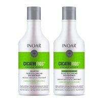 Набір Inoar Cicatrifios Duo шампунь та кондиціонер, 2х250 мл