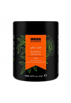 Маска Invidia Botoplus Argan Mask для фарбованого волосся з аргановою олією (EIN2051), 200 г (розлив)