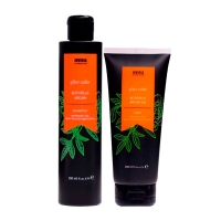 Набір Invidia Botoplus Argan шампунь і маска для фарбованого волосся з аргановою олією (EIN2050/(EIN2052), 2х200 мл (заводські)