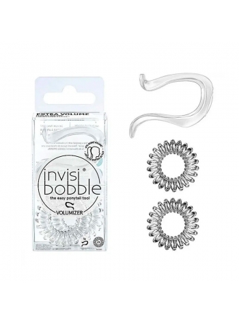 Заколка для волосся Invisibobble VOLUMIZER Crystal Clear