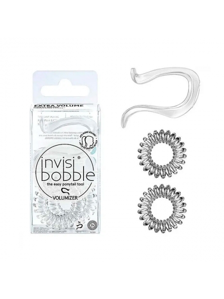 Заколка для волосся Invisibobble VOLUMIZER Crystal Clear