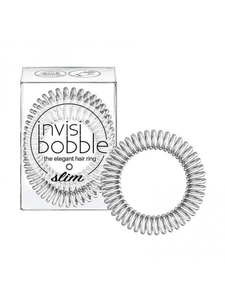 Резинка-браслет для волос Invisibobble SLIM Mother of Chrome 