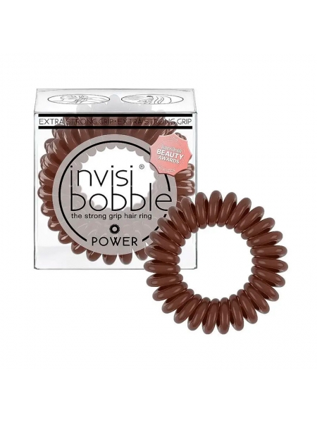 Резинка-браслет для Волос Invisibobble POWER Pretzel Brown