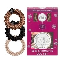 Подарочный набор (2 резинки SPRUNCHIE SLIM и 1 резинка SLIM) Invisibobble GIFT SET You're Golden