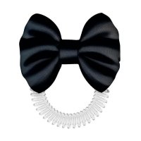 Резинка-браслет для волос Invisibobble BOWTIQUE True Black 