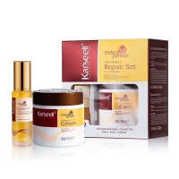 Набор Karseell Мaca Essence Repair маска и масло для поврежденных волос в подарочной коробке, 500/50 мл