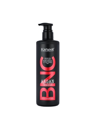 Набір Karseell BNC Argan DUO-4 живильний шампунь і колагенова маска для пошкодженого волосся, 500/550 мл