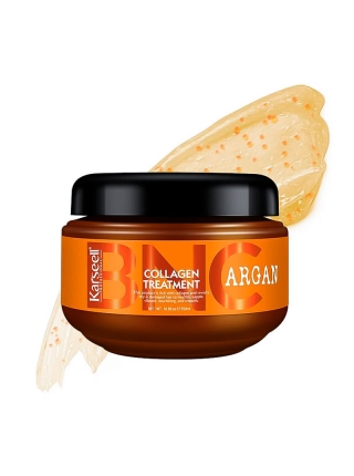 Набір Karseell BNC Argan DUO-3 колагенова маска і незмивний спрей для пошкодженого волосся, 550/200 мл