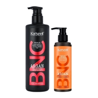 Набір Karseell BNC Argan DUO-6 живильний шампунь і крем-кондиціонер для пошкодженого волосся, 500/200 мл