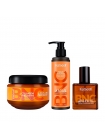 Набір Karseell BNC Argan TRIO-1 колагенова маска, кондиціонер і арганова олійка для волосся, 550//200/60 мл