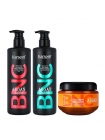 Набор Karseell BNC Argan TRIO-3 питательный шампунь, кондиционер и коллагеновая маска для волос, 500/500/550 мл