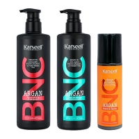 Набір Karseell BNC Argan TRIO-6 живильний шампунь, кондиціонер і спрей для волосся, 500//500/200 мл