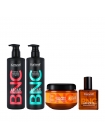 Набір Karseell BNC Argan QUAD-1 шампунь, кондиціонер, маска, арганова олійка для волосся, 500//500/550/60 мл