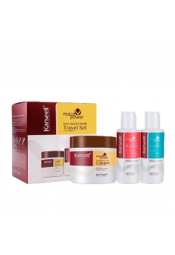 Тревел набір Karseell Мaca Essence Repair Travel Set шампунь, кондицонер і маска для відновлення волосся, 70/70/100 мл (коробка)