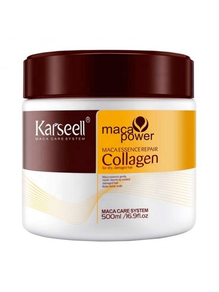 Кондиціонуюча маска-есенція Karseell Collagen Hair Mask з аргановим маслом відновлення волосся, 250 г (розлив)