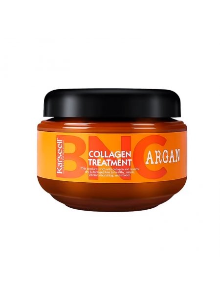 Колагенова маска для волосся Karseell BNC Argan Collagen Treatment з аргановою олією та кератином, 550 мл