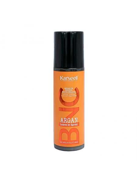 Несмываемый спрей Karseell BNC Argan Leave In Spray для питания и разглаживания волос, 200 мл