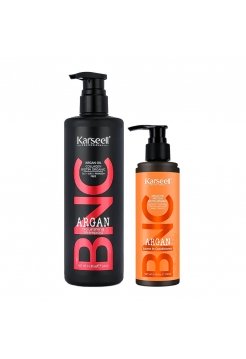 Набір Karseell BNC Argan DUO-6 живильний шампунь і крем-кондиціонер для пошкодженого волосся, 500/200 мл