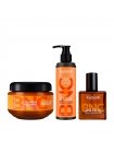Набір Karseell BNC Argan TRIO-1 колагенова маска, кондиціонер і арганова олійка для волосся, 550//200/60 мл