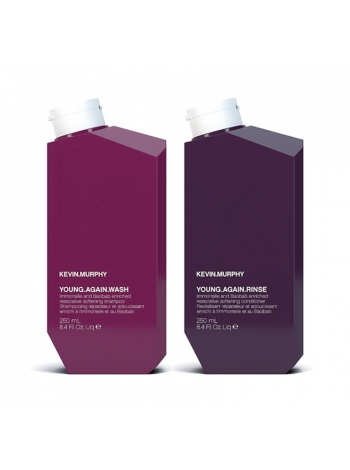Набір Kevin.Murphy Young.Again. DUO шампунь і кондиціонер для пошкодженого волосся, 2x250 мл