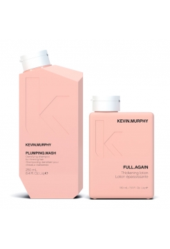 Набор Kevin Murphy Thickening DUO шампунь и лосьон для объема и уплотнения тонких волос, 250+150 мл
