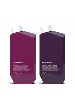 Набор Kevin.Murphy Young.Again. DUO шампунь и кондиционер для поврежденных волос, 2x250 мл