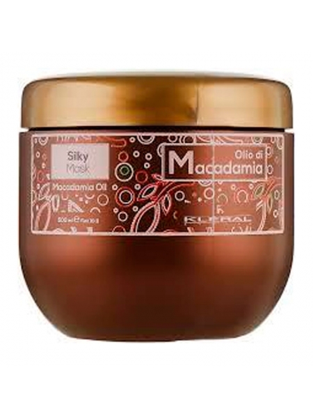 Маска-шовк KLERAL System Olio Di Macadamia Silky Mask з екстрактом горіха макадамія для зволоження волосся, 500 мл