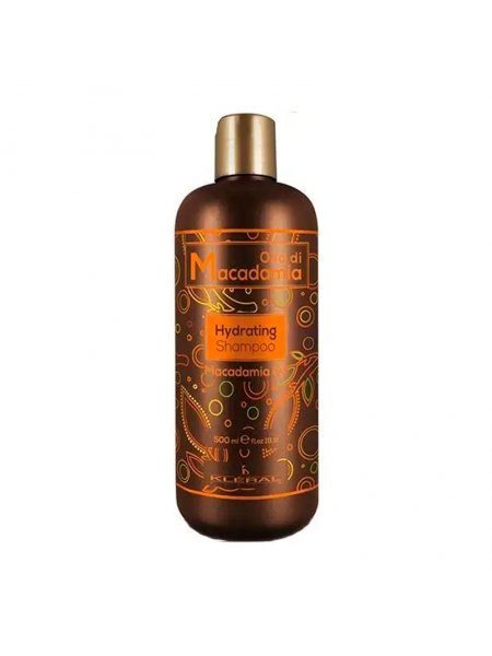 Увлажняющий шампунь KLERAL System Olio Di Macadamia Hidrating Shampoo с маслом макадамии, 500 мл