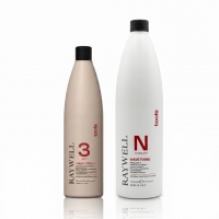 Набір Raywell Tools Wave Lotion 3 Soft для біозавивки для пошкодженого та знебавленого волосся RR542+RR543, 500+1000 мл