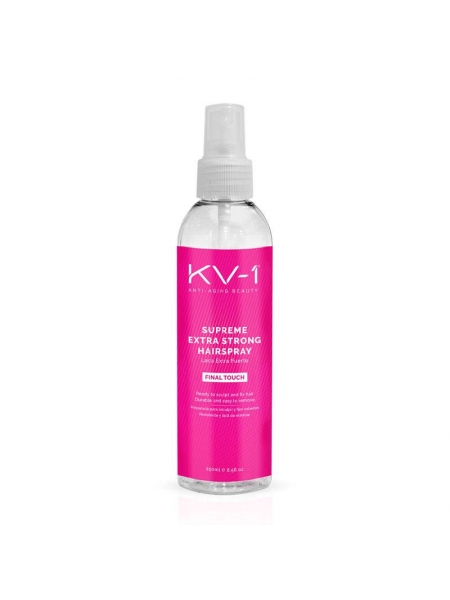 Лак для волос экстрасильной фиксации KV-1 Supreme extra strong spray (250 мл)