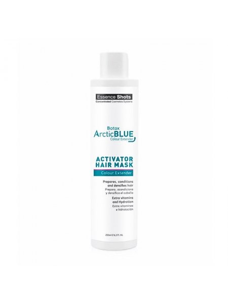Маска-активатор KV-1 Essence Shots Arctic Blue Activator для процедуры холодного восстановления волос Arctic Blue 250 мл