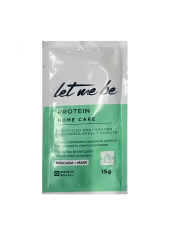 Маска Let Me Be Home Care Protein Mask после кератинового выпрямления волос, 15 г