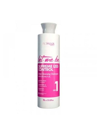 Шампунь глубокой очистки Let me be Supreme Liss Control Deep Cleansing Shampoo, 1000 мл (заводская)