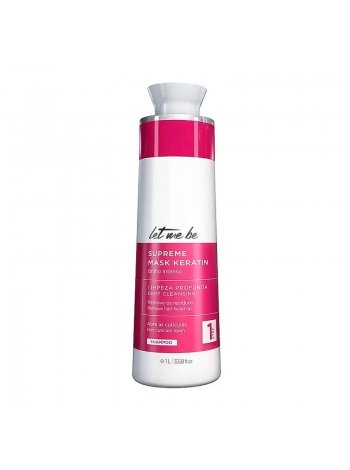 Шампунь глубокой очистки Let me be Supreme Liss Control Deep Cleansing Shampoo, 1000 мл (заводская)