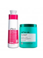 Набор холодного ботокса для волос Let me be B-Btox Pro Repair, 2х1000 мл (заводские)